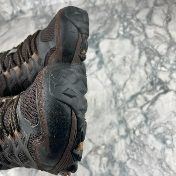 Merrell Men's Brown Hiking Boots - Picture 9 of 12